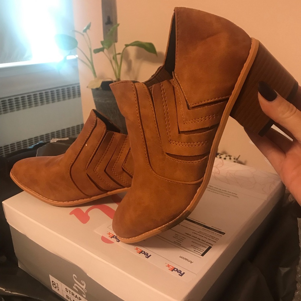 Brown boots